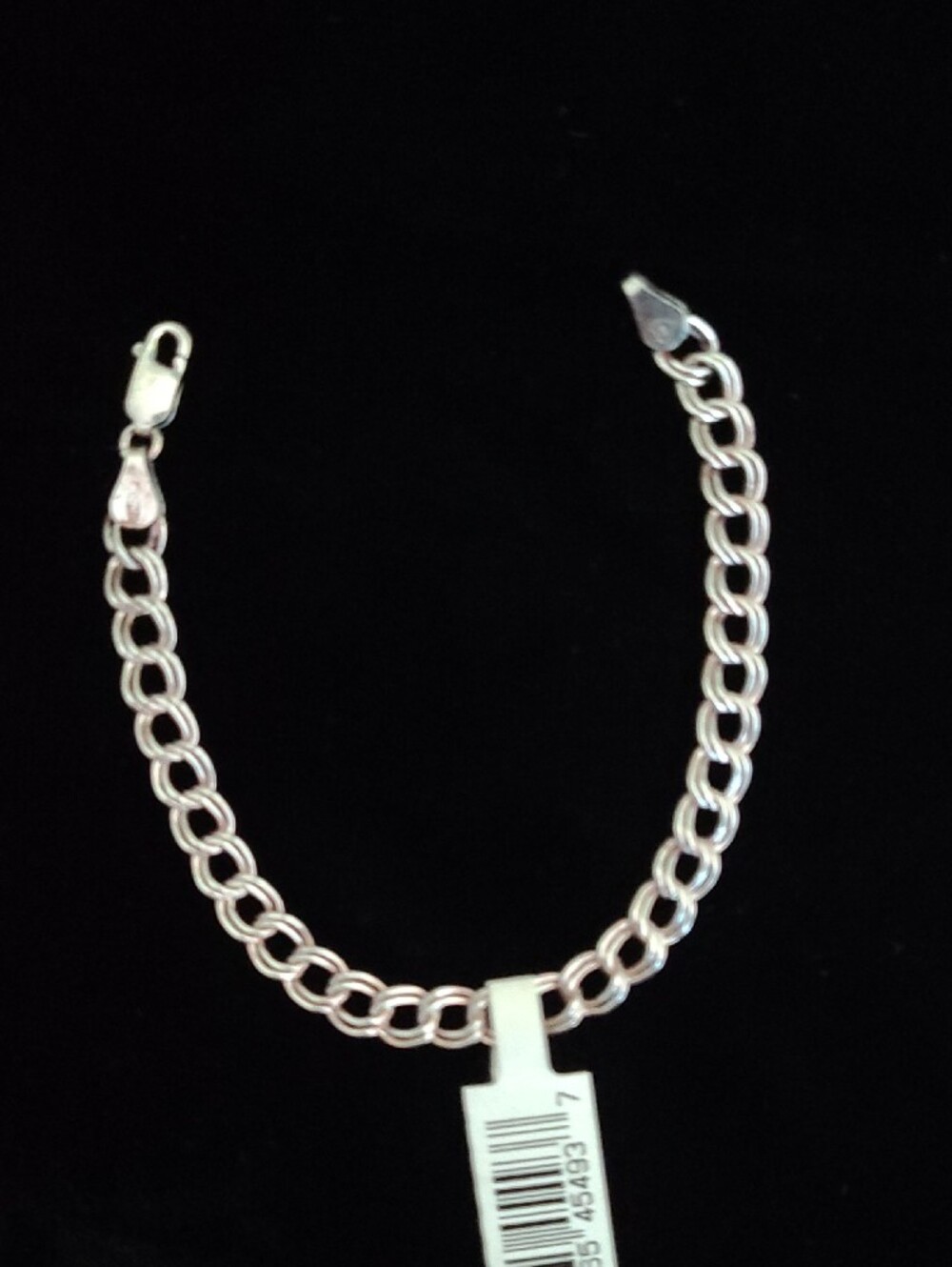 Vintage Sterling Silver Cuban Charm Bracelet - Picture 10 of 13